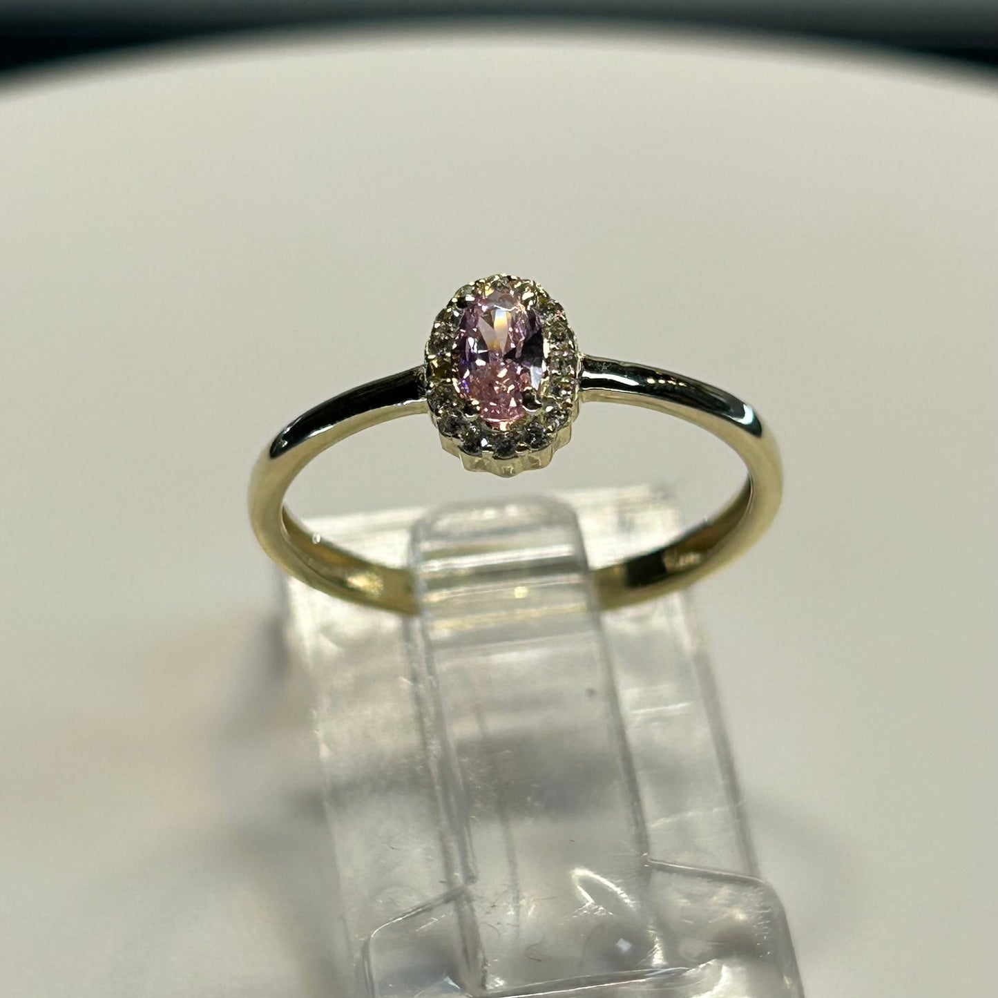 Anillo de compromiso en oro