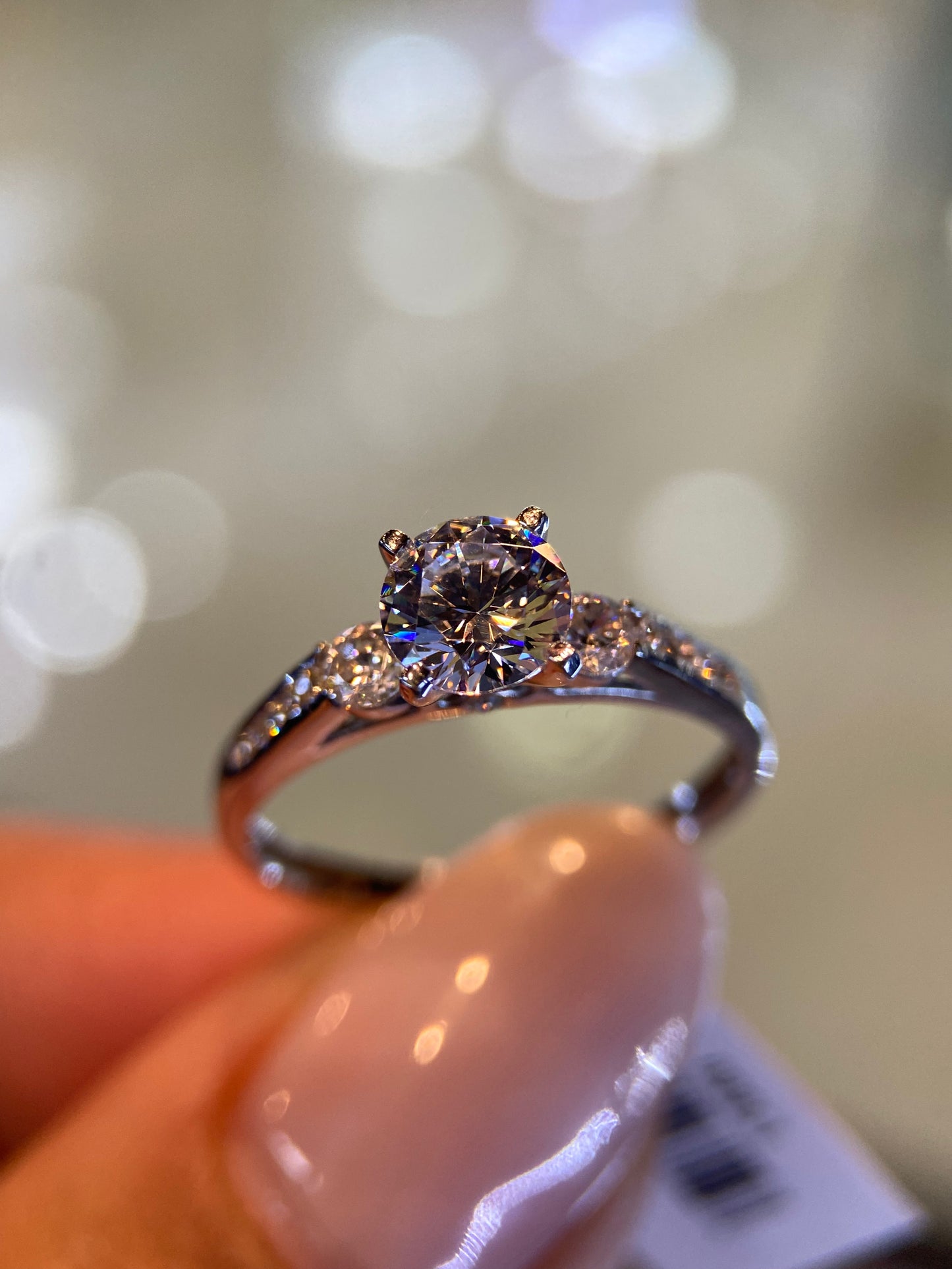 Anillo Blanca  en oro