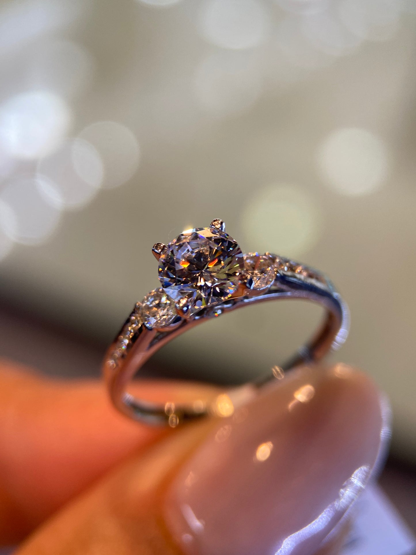 Anillo Blanca  en oro