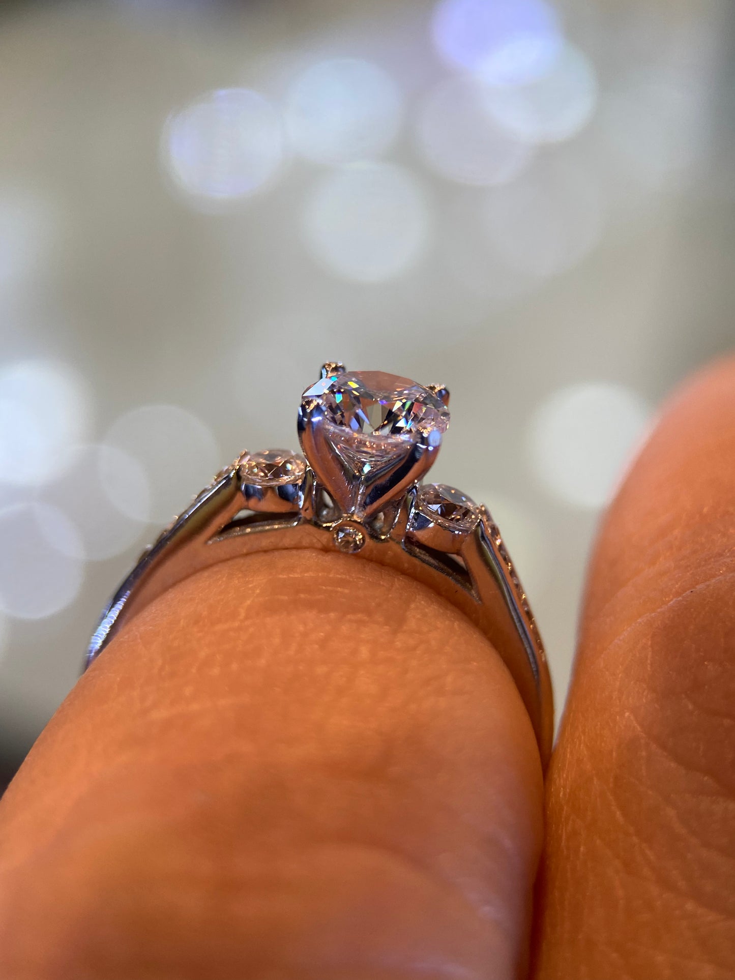 Anillo Blanca  en oro