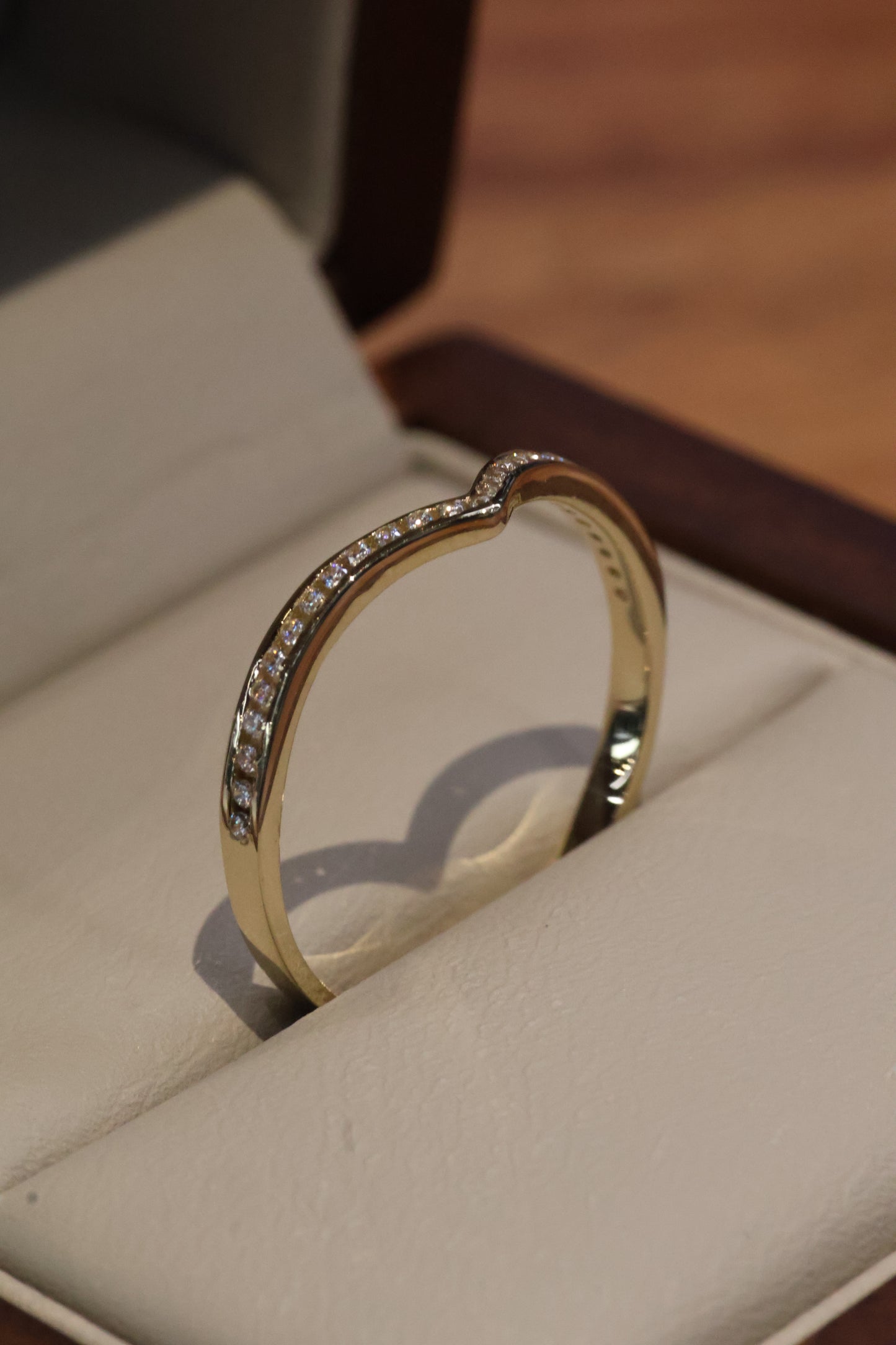 Anillo en Oro Amarillo 14k con Circonia Mod.16045