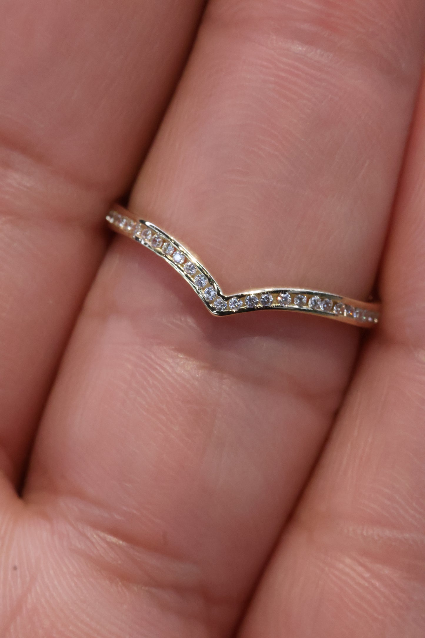 Anillo en Oro Amarillo 14k con Circonia Mod.16045