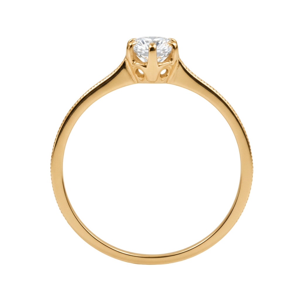 Anillo Lahia en oro 0.15 ct