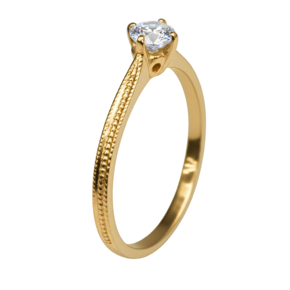 Anillo Lahia en oro 0.15 ct