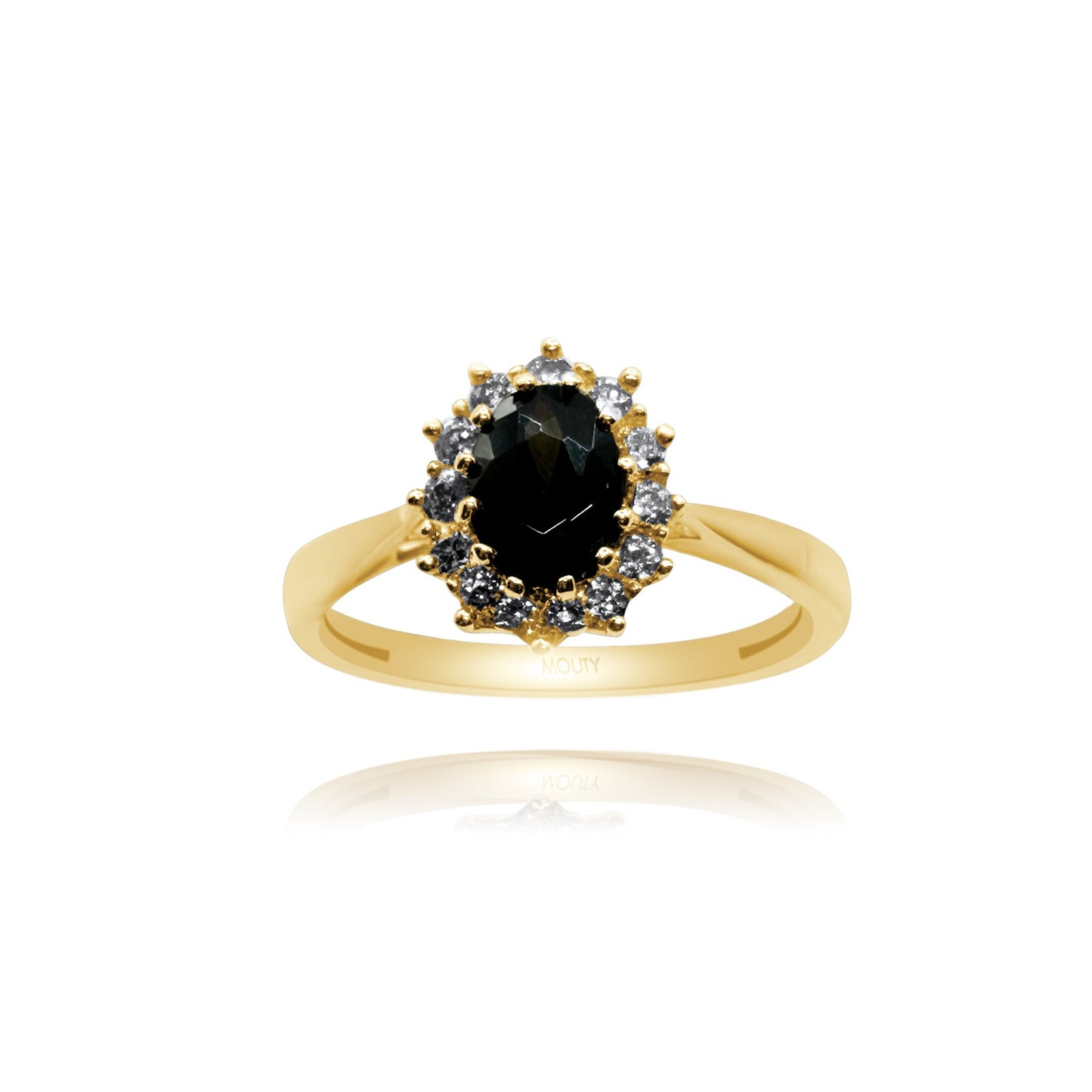 Anillo de compromiso en oro