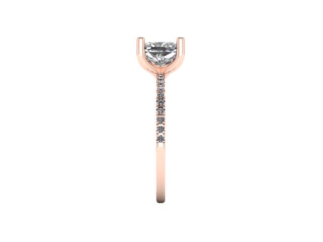 Anillo de compromiso en Oro