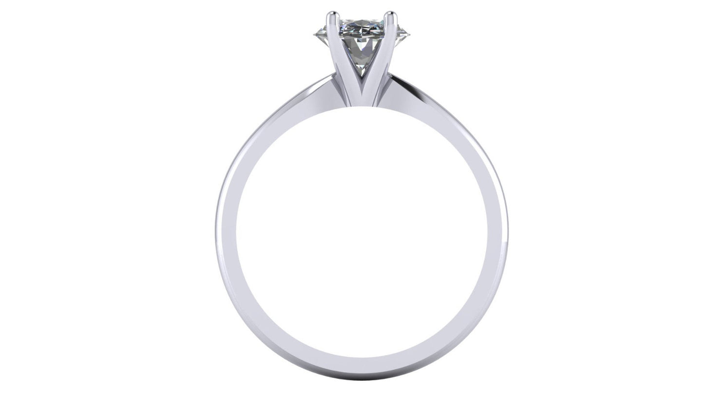 Anillo de compromiso en oro