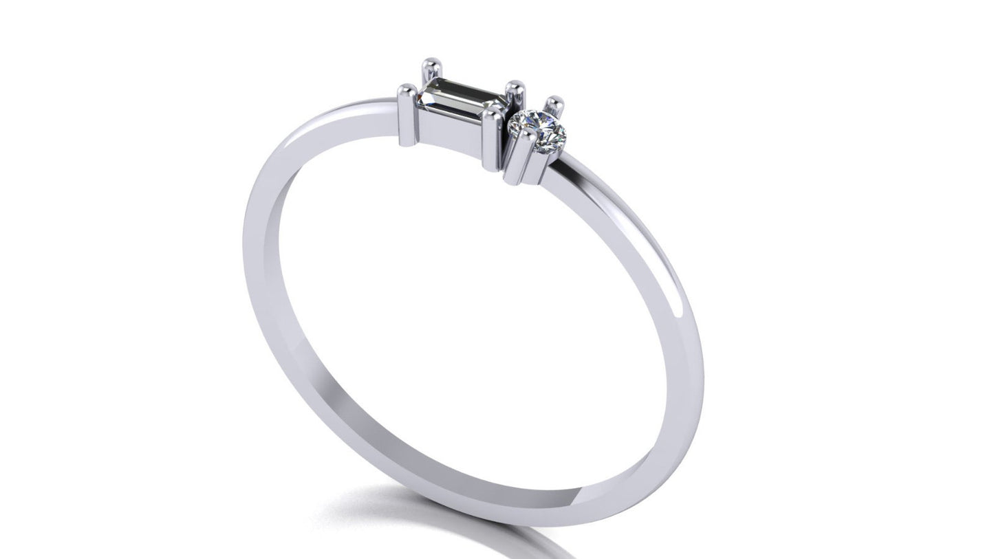 Anillo Brighit en oro