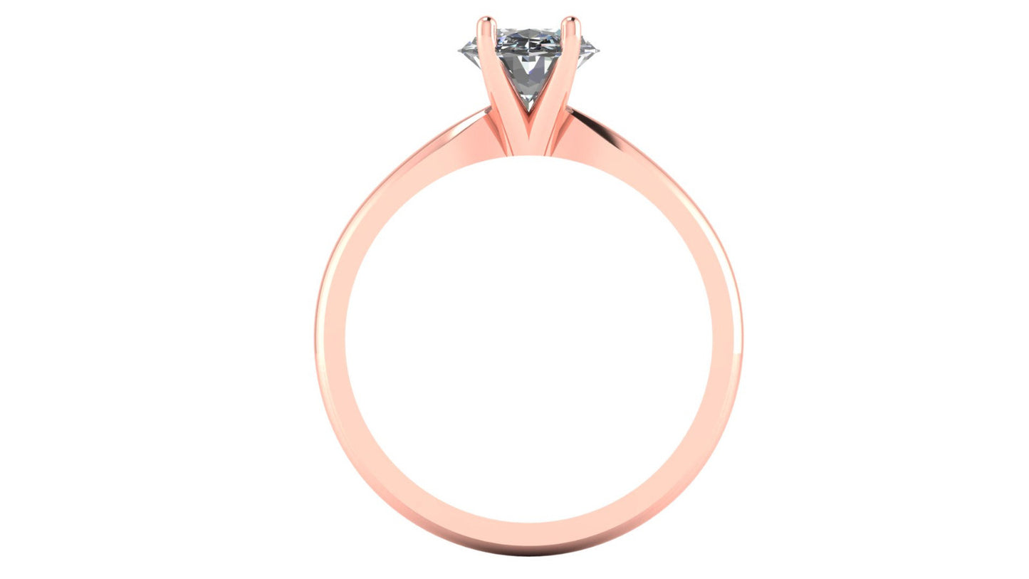 Anillo de compromiso en oro