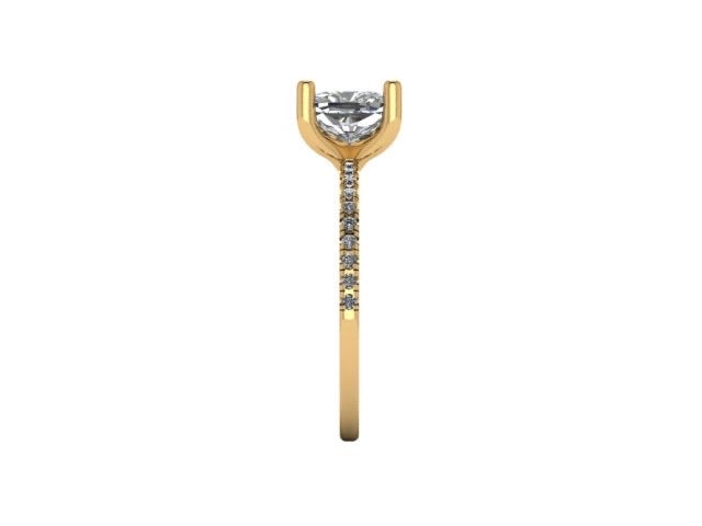 Anillo de compromiso en Oro