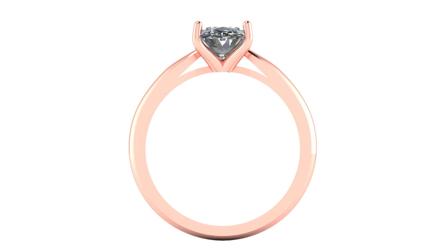 Anillo de compromiso en oro