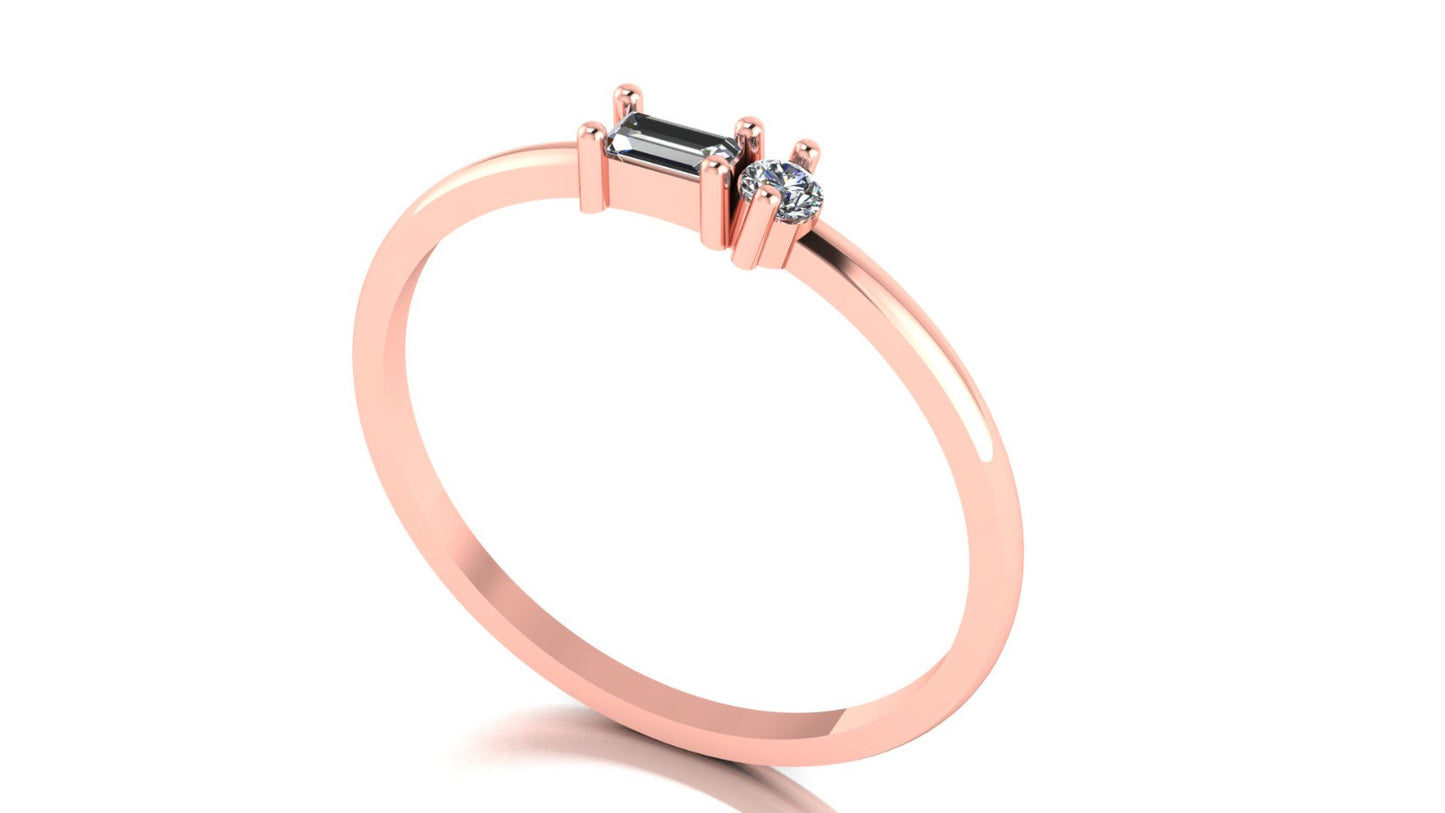 Anillo Brighit en oro