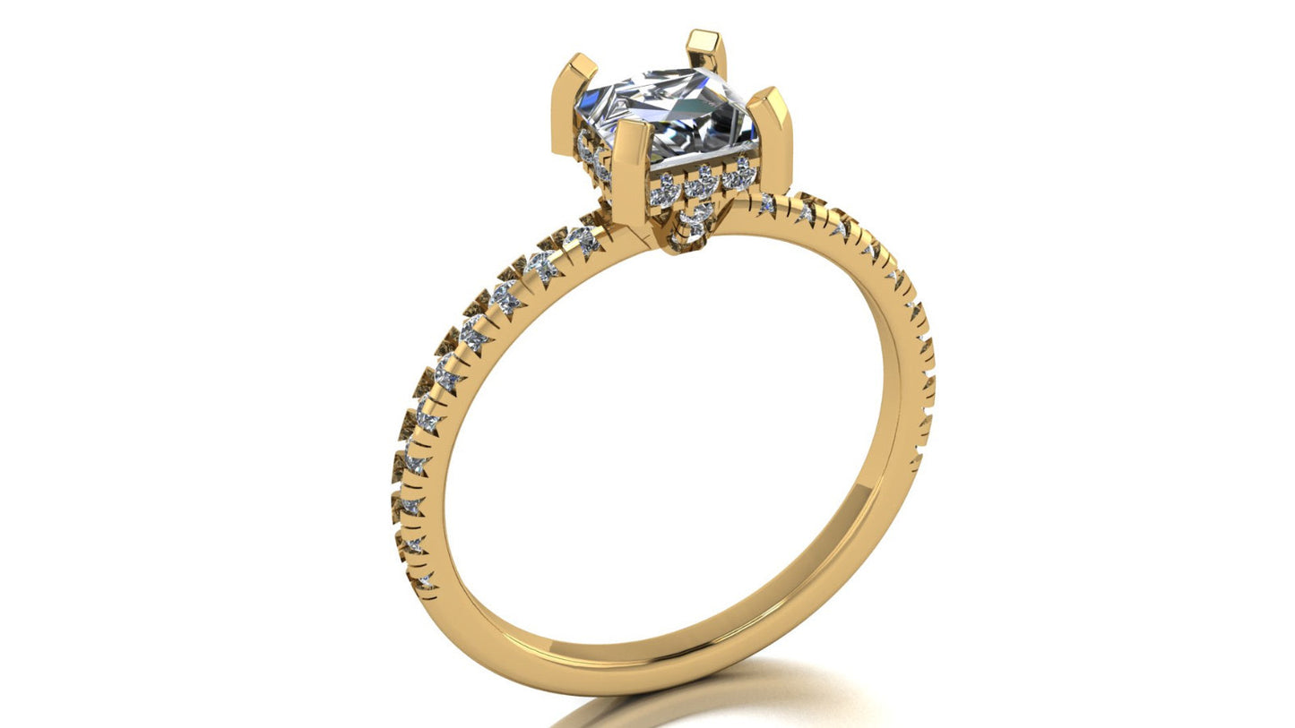 Anillo Larisa en oro