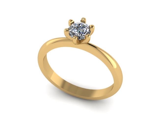 Anillo Amelie en oro