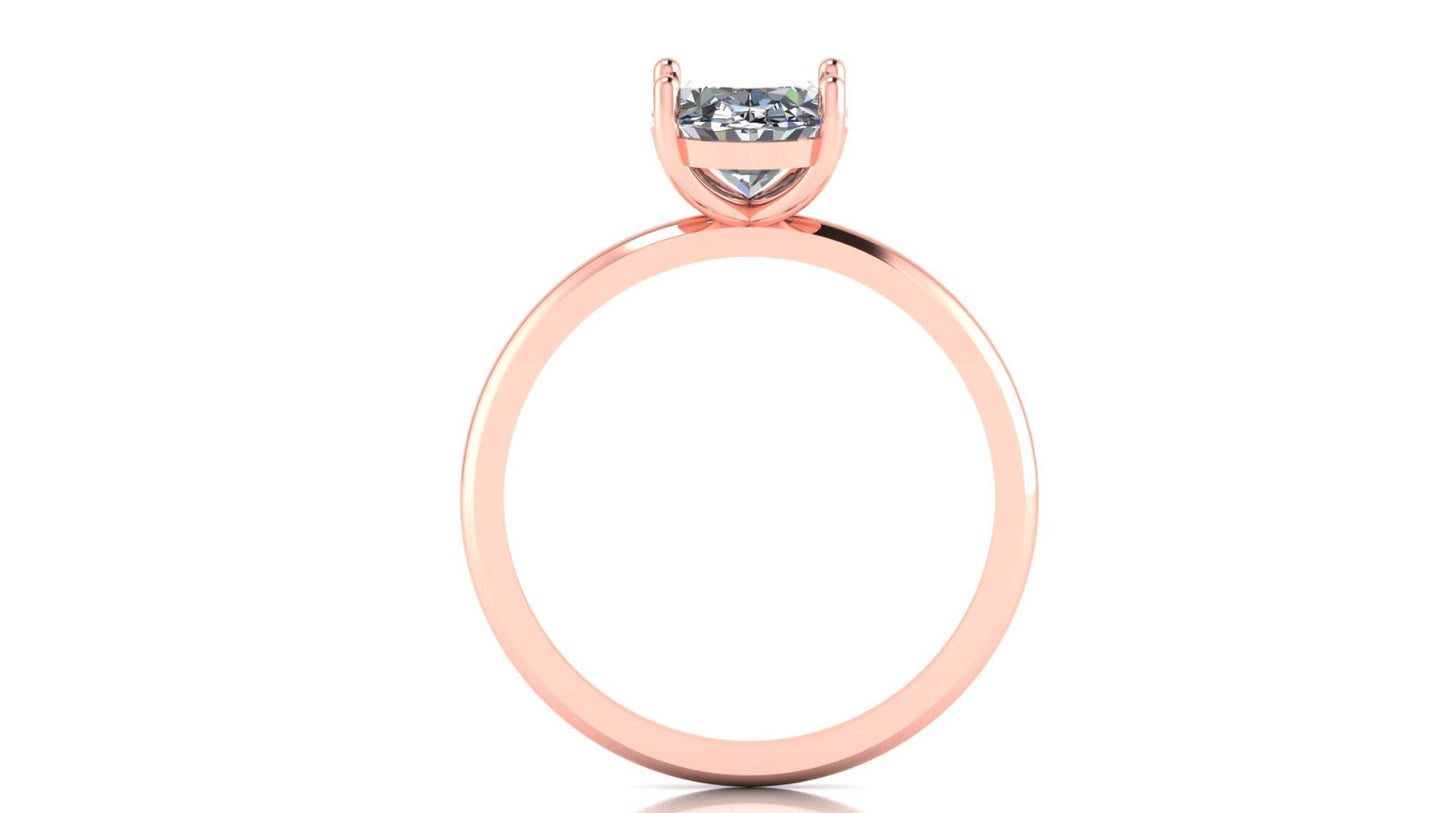 Anillo de compromiso en oro