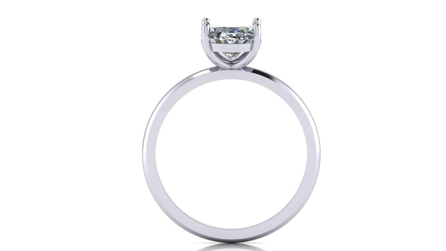 Anillo de compromiso en oro