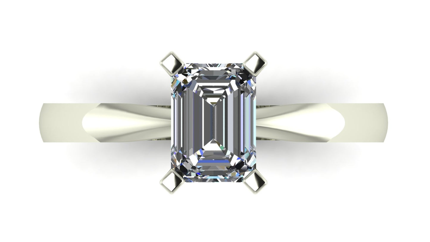 Anillo de compromiso en oro