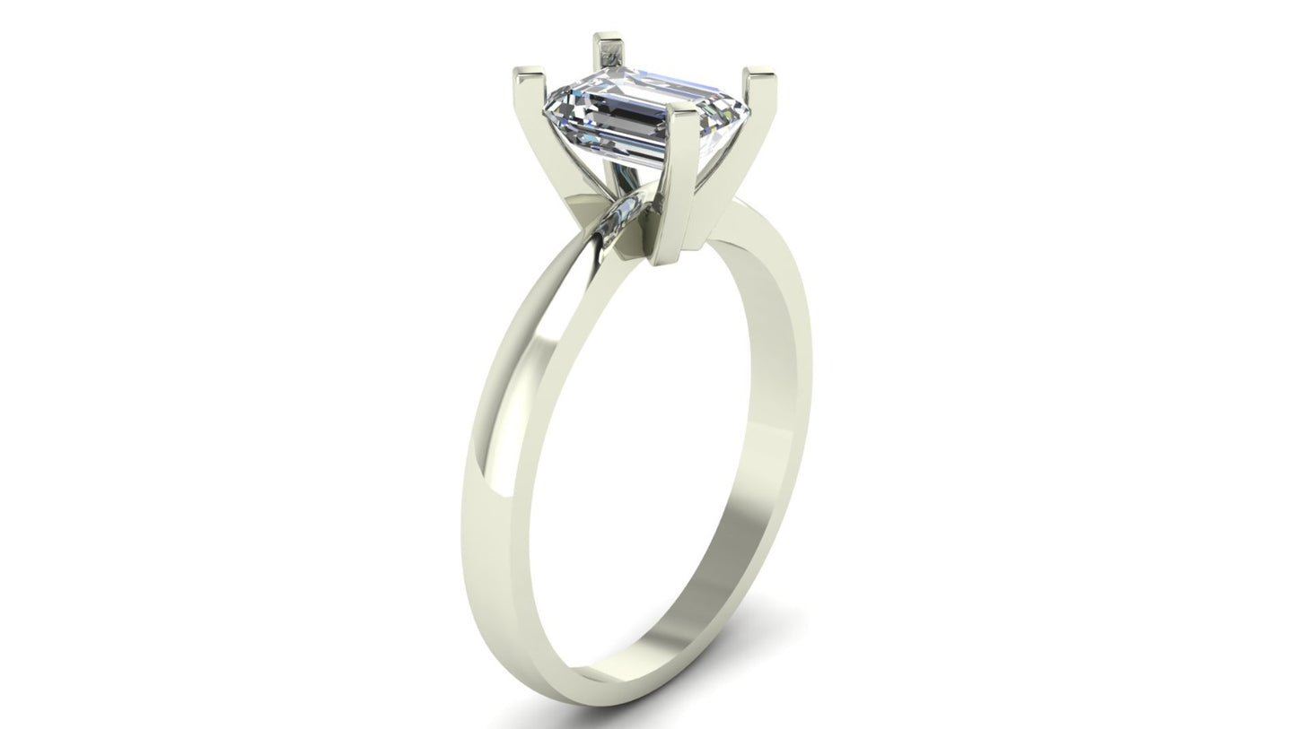 Anillo de compromiso en oro