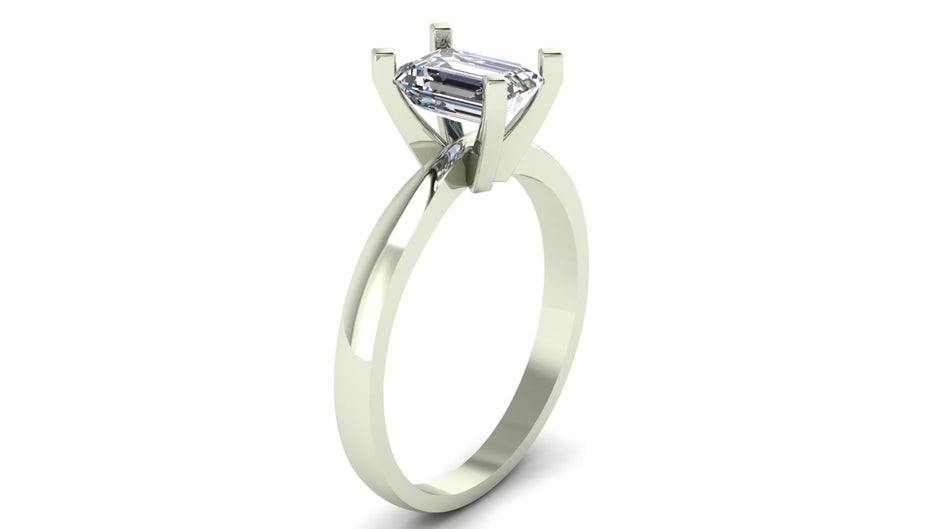 Anillo de compromiso en oro