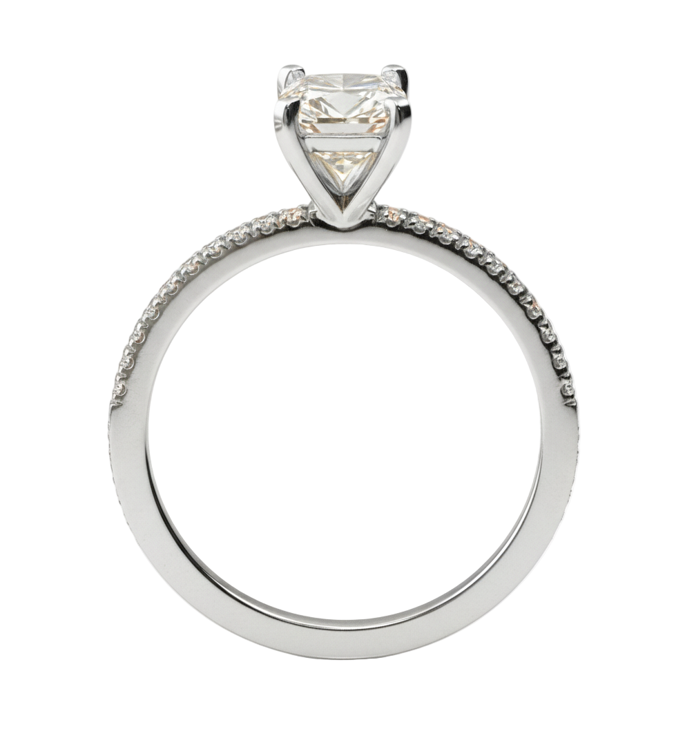 Anillo Rafaella en oro 1.00 ct