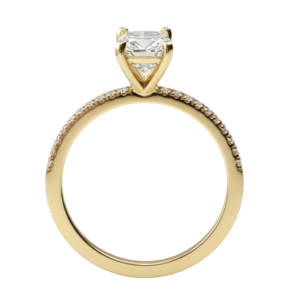 Anillo Rafaella en oro 1.00 ct