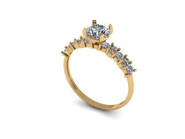 Anillo Danna en Oro 1.00 ct