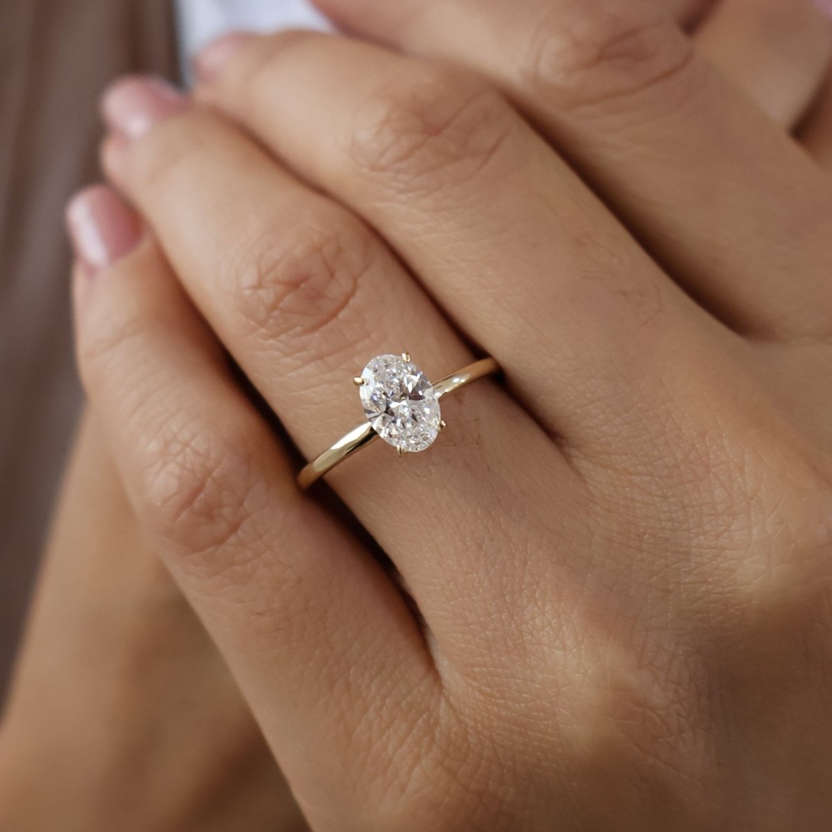 Anillo Afrodita en Oro 1.00 ct - Mouty Joyería