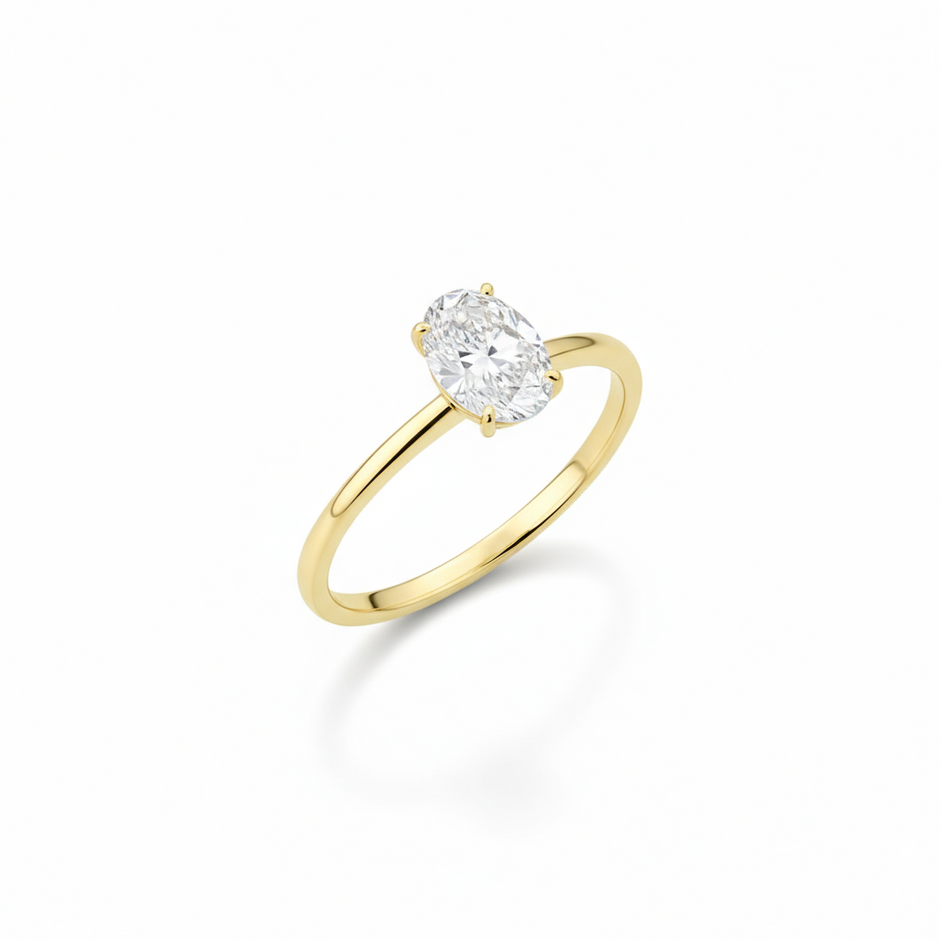Anillo Afrodita en Oro 1.00 ct