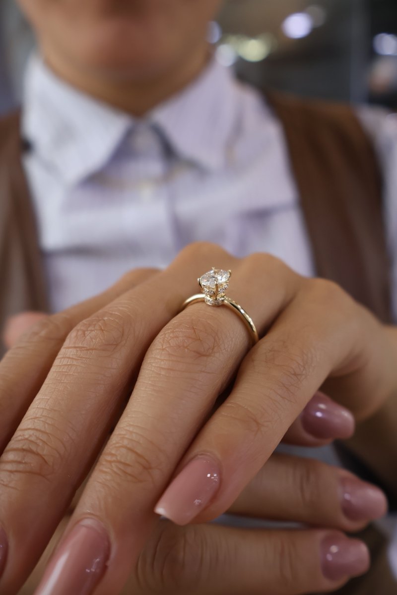 Anillo Afrodita en Oro 1.00 ct - Mouty Joyería