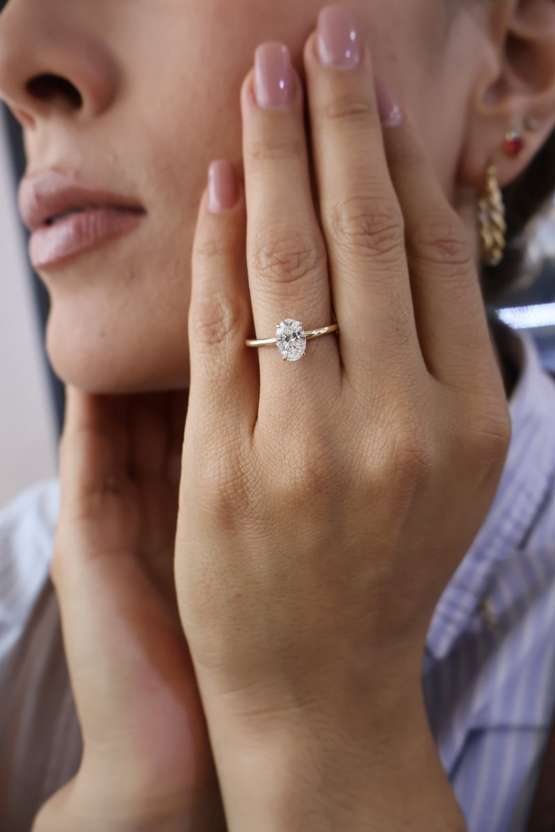 Anillo Afrodita en Oro 1.00 ct - Mouty Joyería