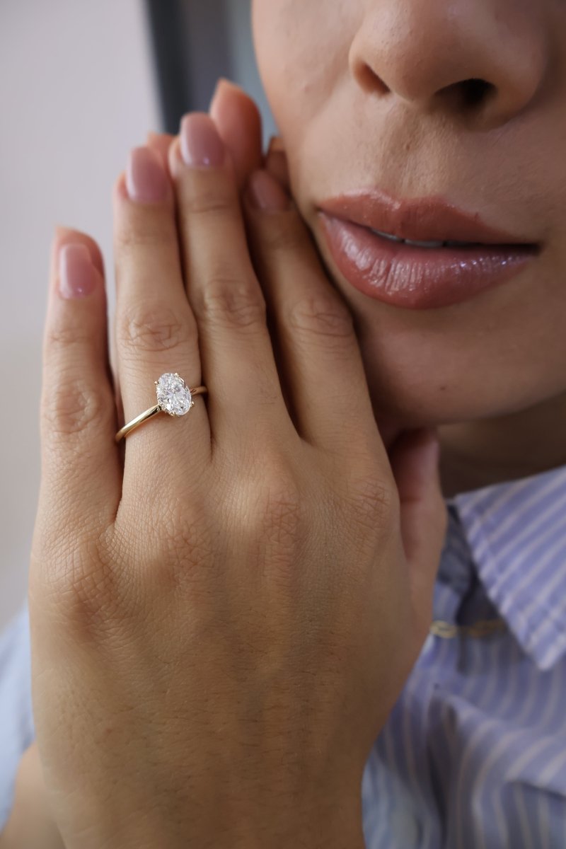 Anillo Afrodita en Oro 1.00 ct - Mouty Joyería