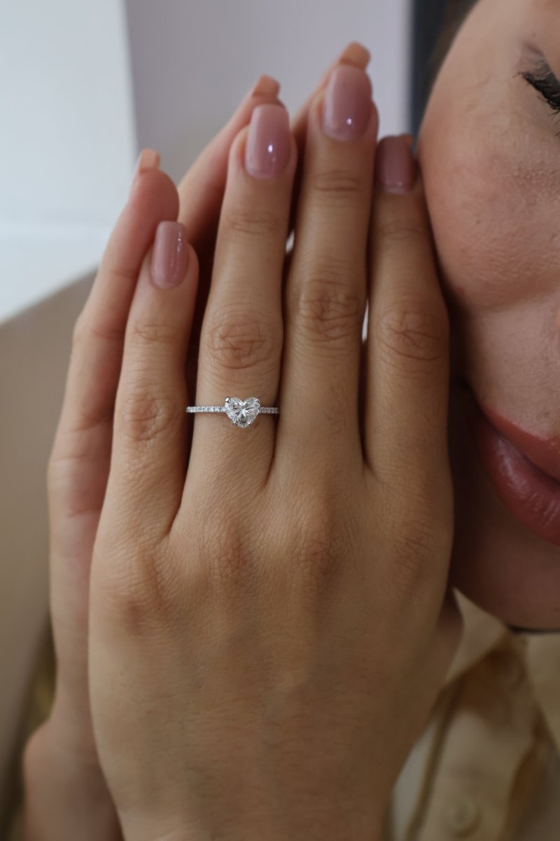 Anillo Agata en Oro 1.00 ct - Mouty Joyería