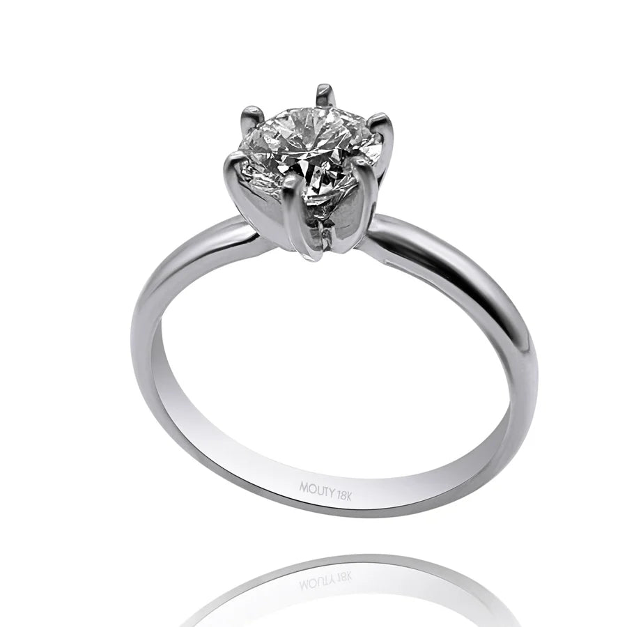 Anillo Amelie en oro 1.00 ct - Mouty Joyería
