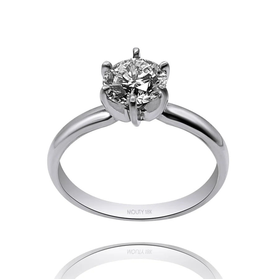 Anillo Amelie en oro 1.00 ct - Mouty Joyería