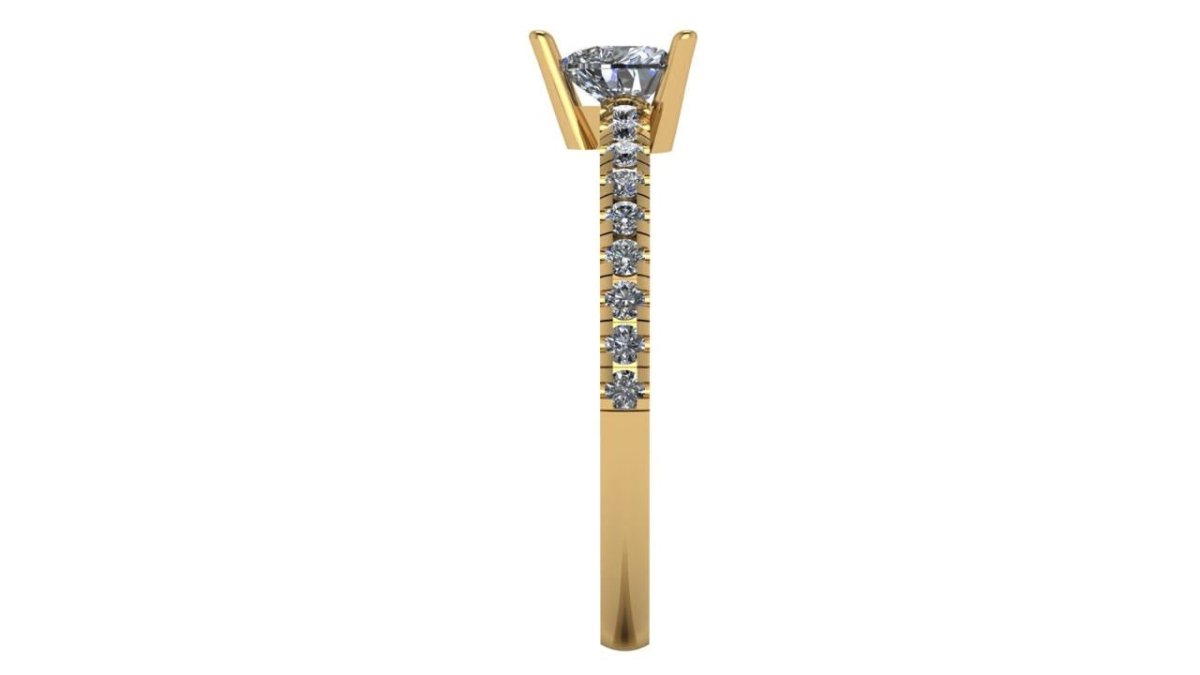 Anillo Amoret en oro .44 ct - Mouty Joyería