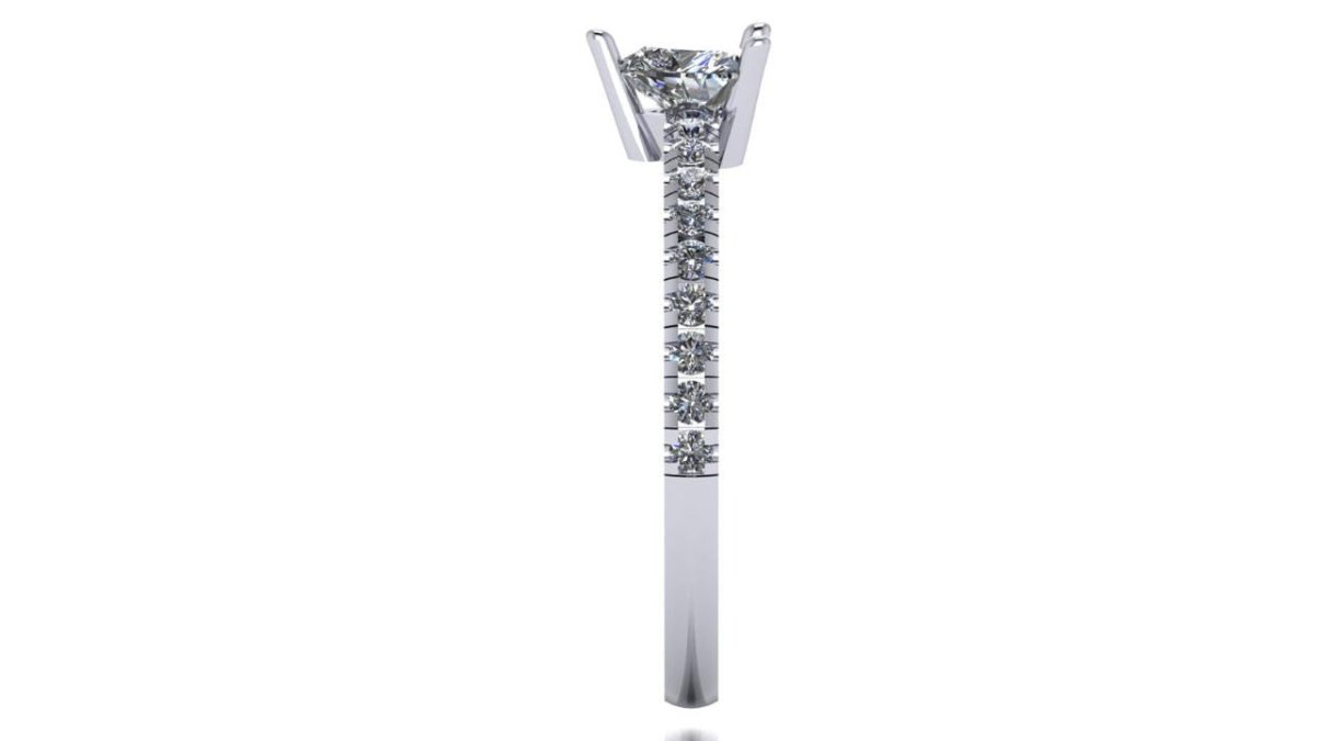 Anillo Amoret en oro .44 ct - Mouty Joyería