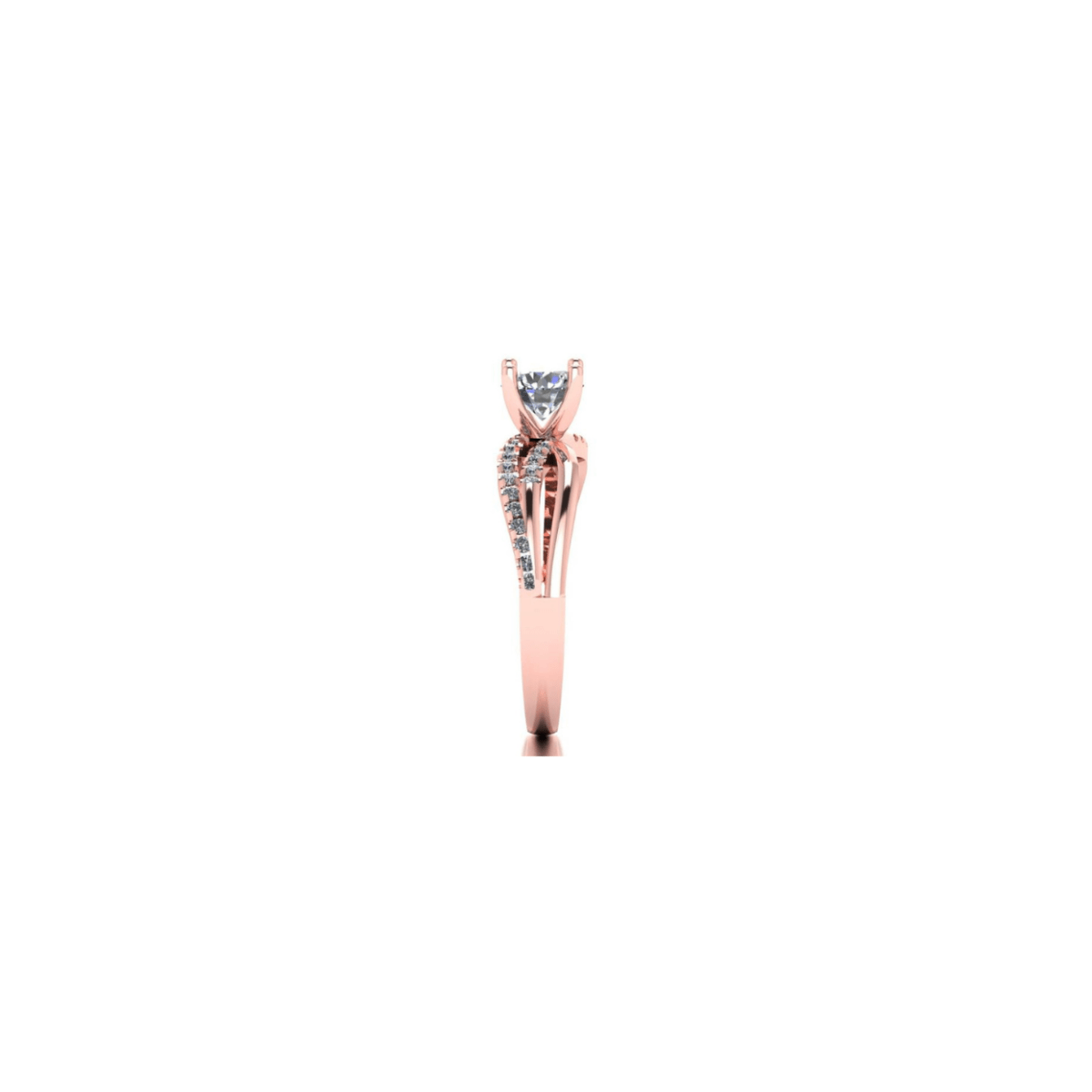 Anillo Athenas en Oro 1.00 ct - Mouty Joyería
