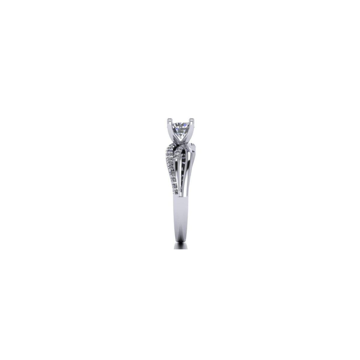 Anillo Athenas en Oro 1.00 ct - Mouty Joyería