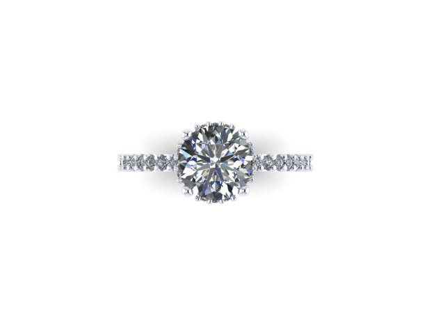 Anillo Catherine en Oro 2.50 ct - Mouty Joyería