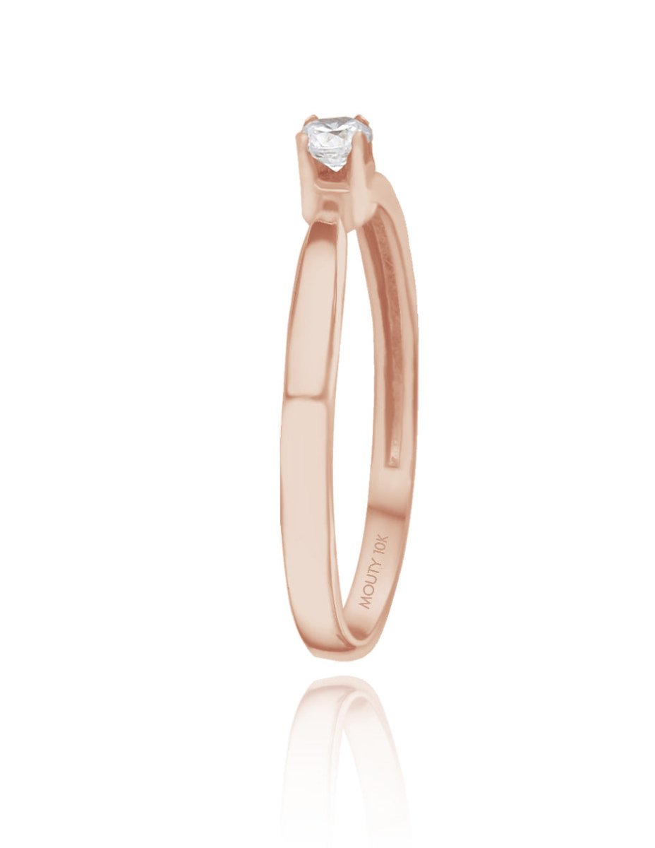 Anillo Celine en Oro .10 ct - Mouty Joyería
