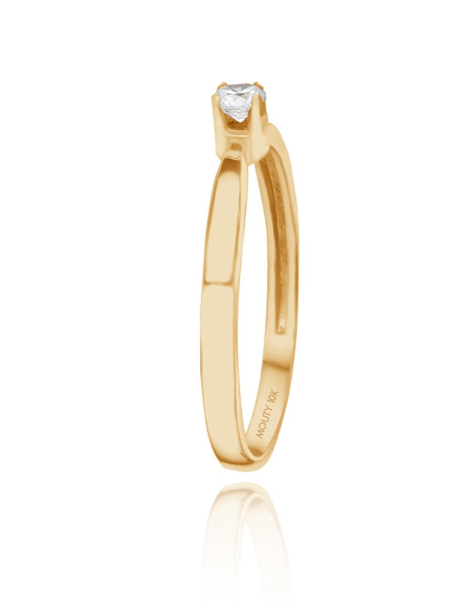 Anillo Celine en Oro .10 ct - Mouty Joyería