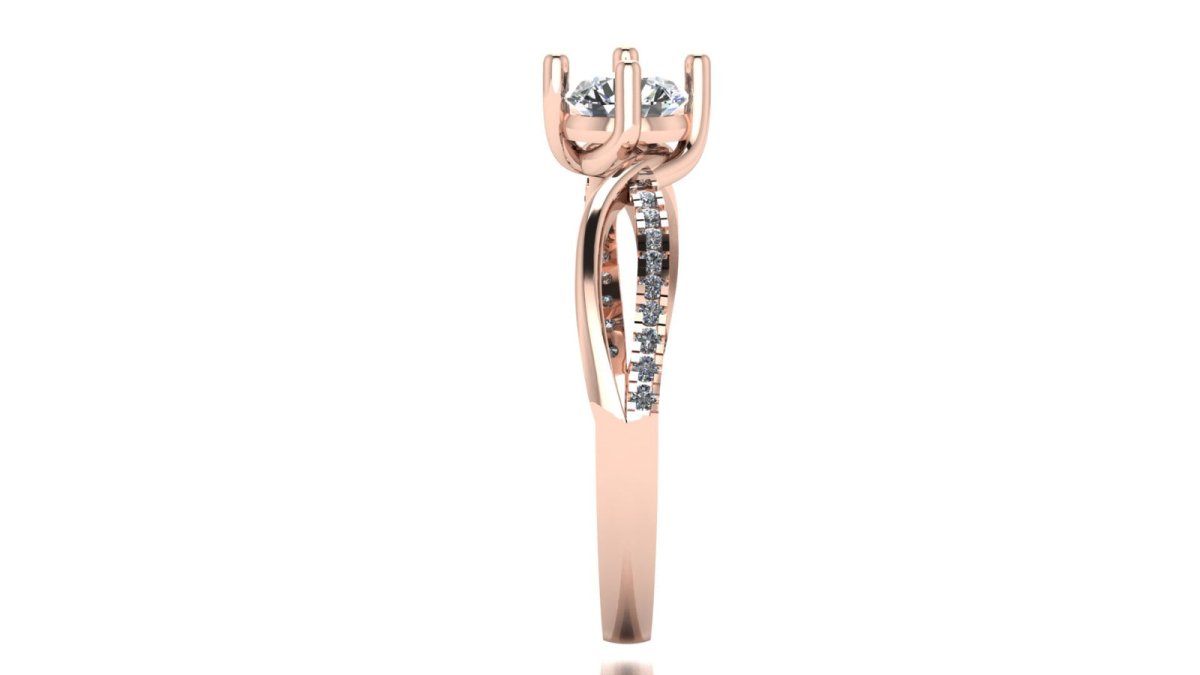 Anillo Ethernel en oro 0.47 ct - Mouty Joyería