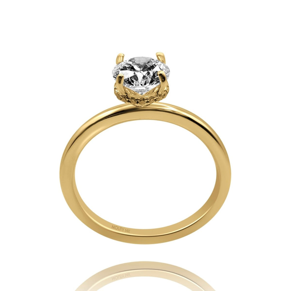 Anillo Eva en Oro 1.00 ct - Mouty Joyería