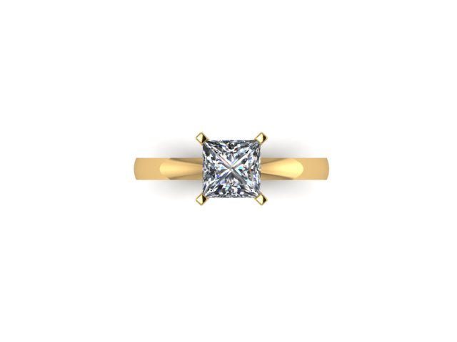 Anillo Evangeline en oro 1.00 ct - Mouty Joyería