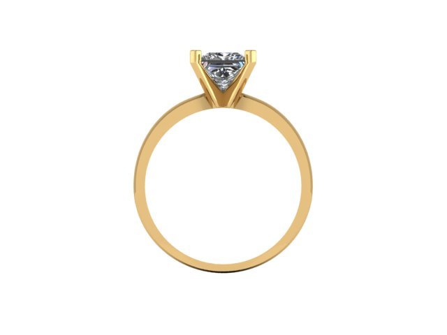 Anillo Evangeline en oro 1.00 ct - Mouty Joyería