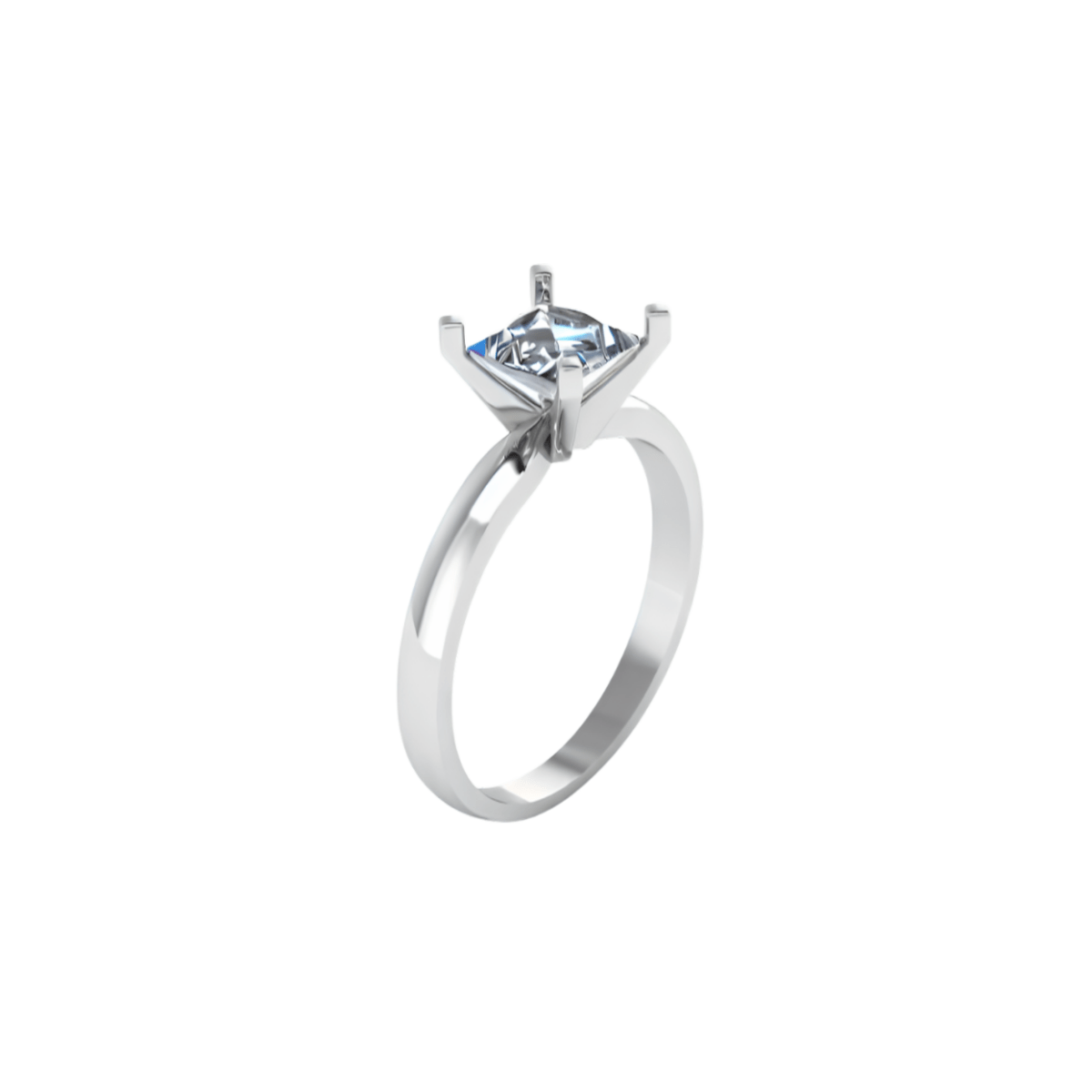 Anillo Evangeline en oro 1.00 ct - Mouty Joyería