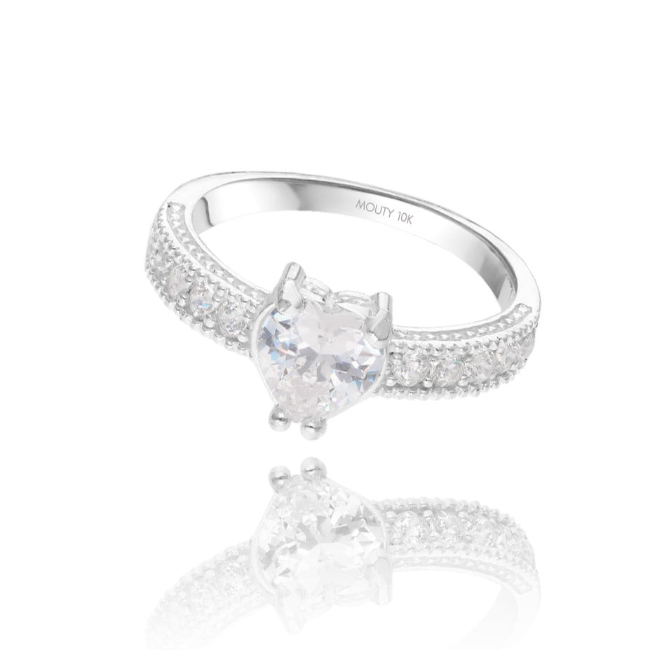 Anillo Fanny en Oro .50 ct - Mouty Joyería