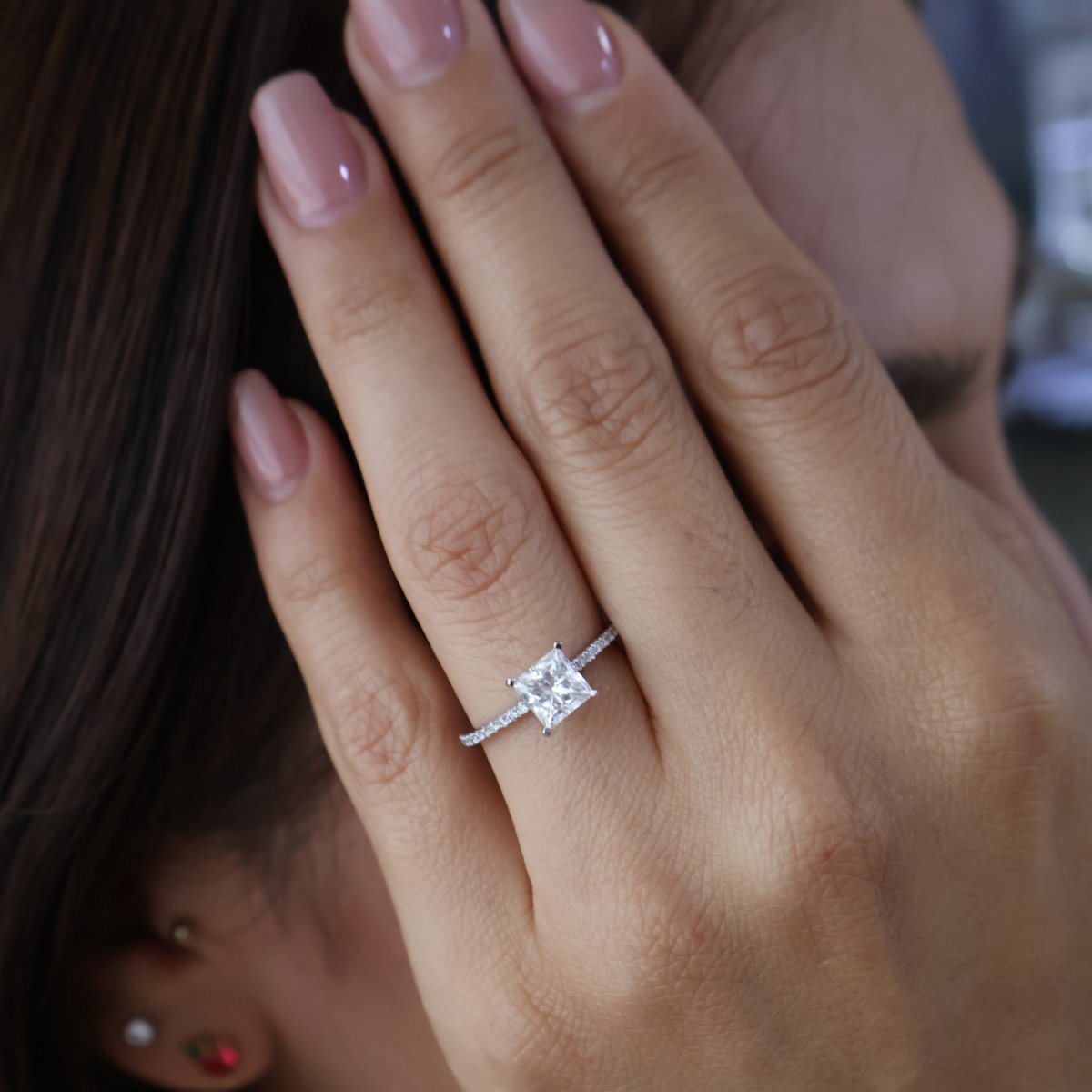 Anillo Giovanna en Oro 1.00 ct - Mouty Joyería