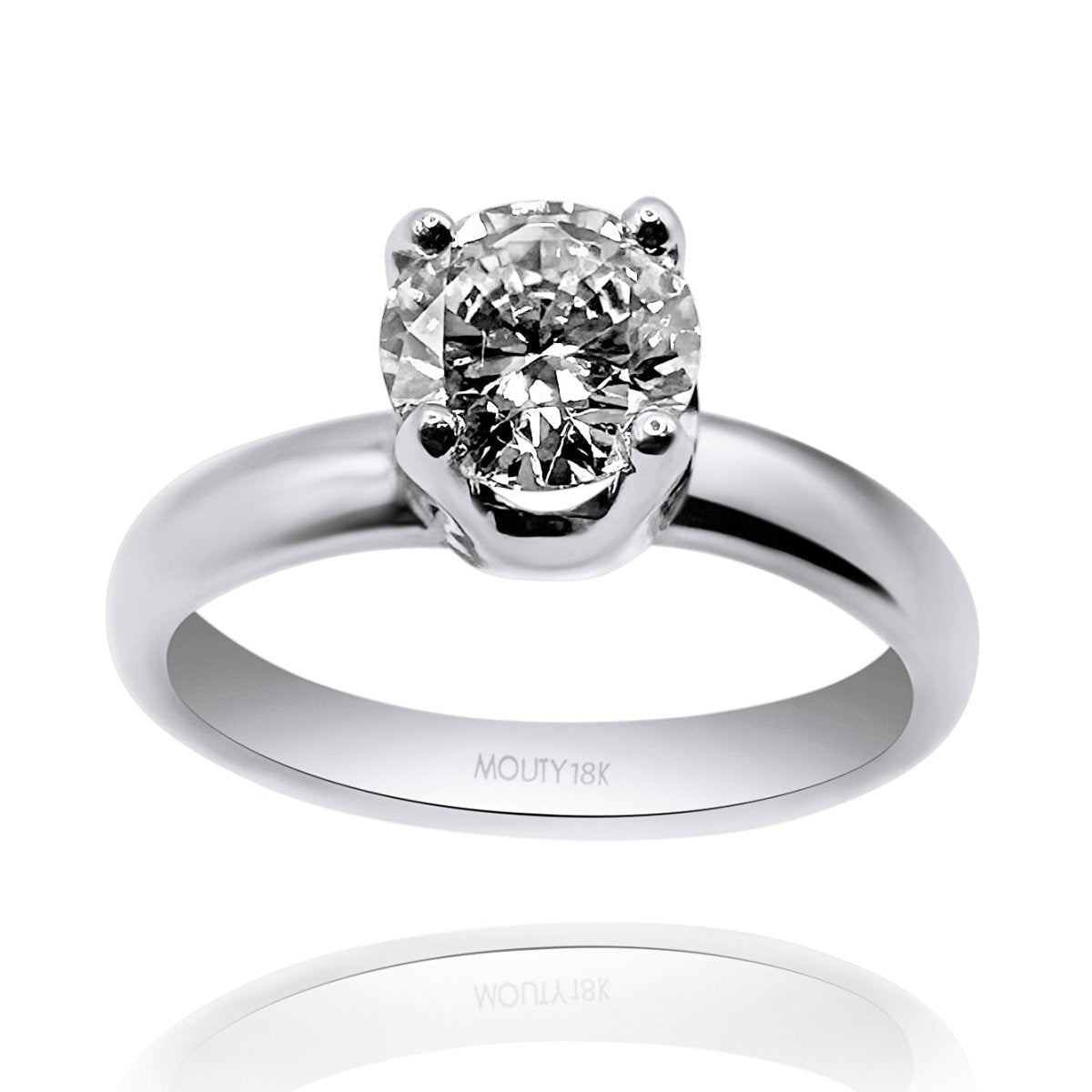 Anillo Isabella en oro 1.00 ct - Mouty Joyería