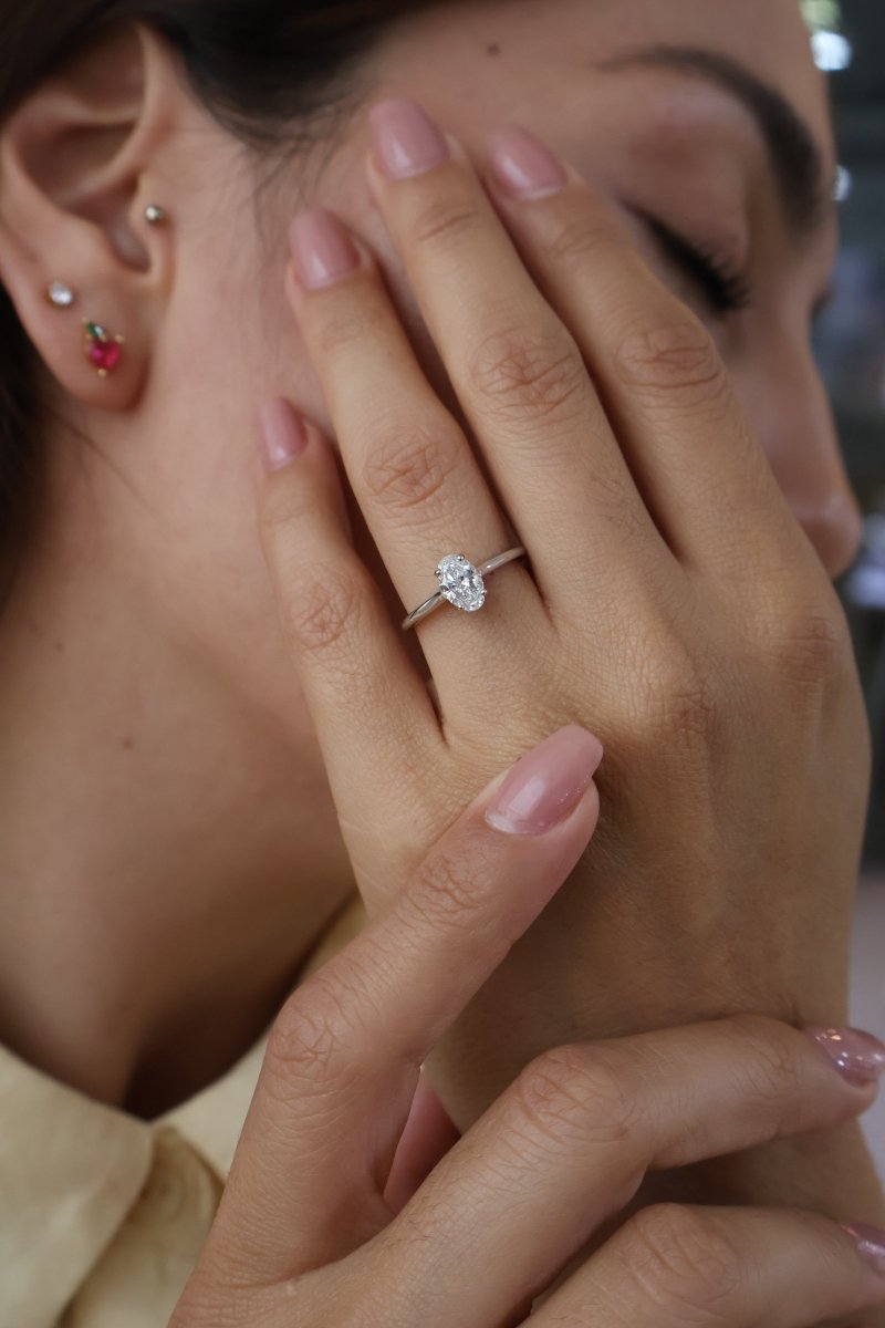 Anillo Kimberly en Oro 1.00 ct - Mouty Joyería
